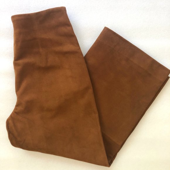 Vince Suede High Waist Culottes - Picture 9 of 16